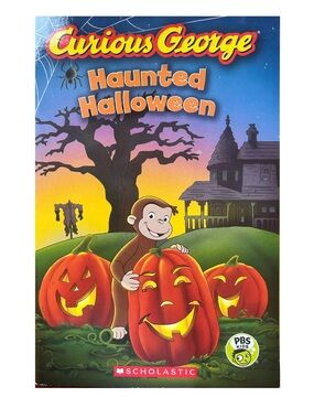 BUNDLE & SAVE 🐵 Curious George Haunted Halloween softcover children’s book